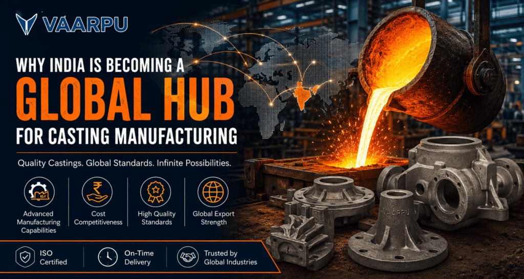 Why India is becoming a Global Hub for Casting Manufacturing
