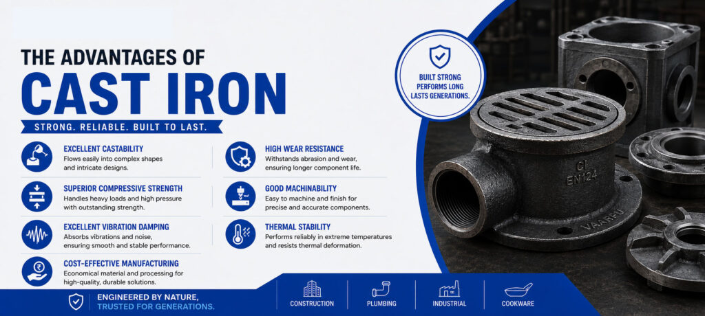 Advantages of Cast Iron